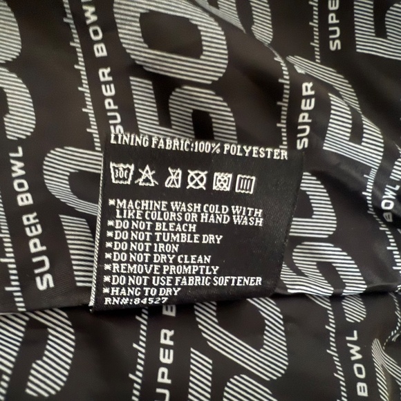 NFL Super Bowl 50 Commemorative Warm Cozy Quilted Women’s Vest - Picture 7 of 7